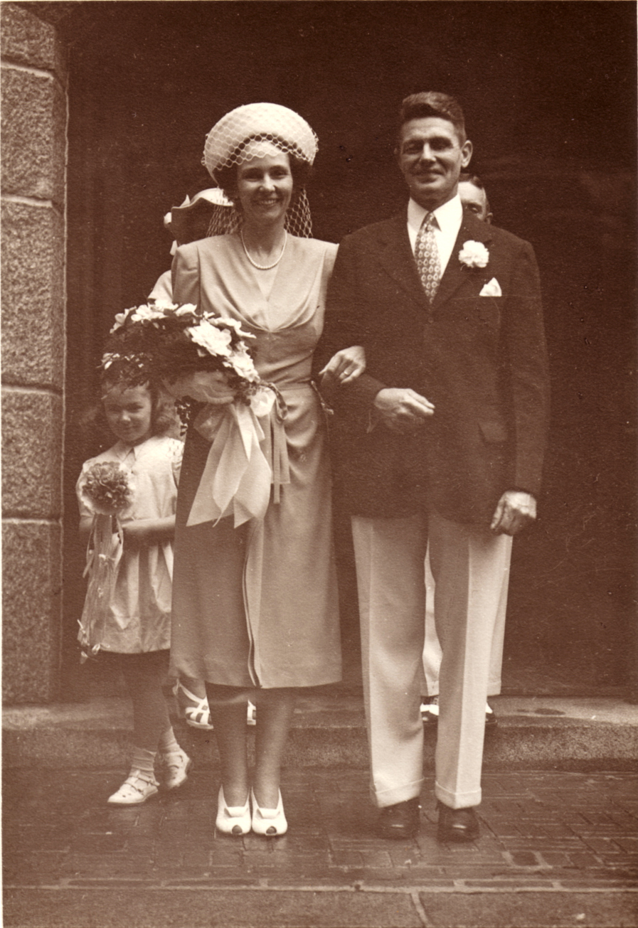 Marriage of Emma Lou and Morgan